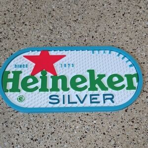 Heineken Silver Bar Mat